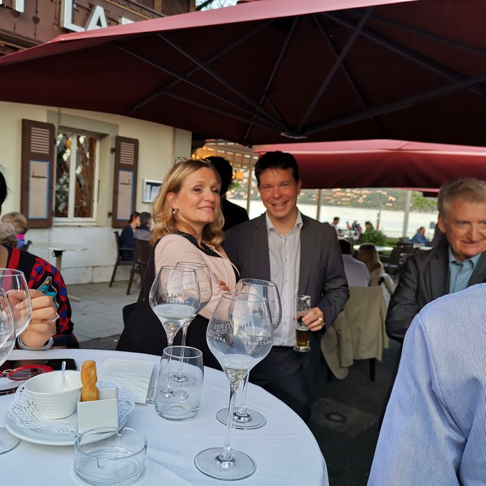 21e Université de printemps IAS, Genève 2019, moment convivial